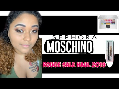 SEPHORA VIB SUPER SALE HAUL 2019  | ROUGE STATUS #moschinopalette - YouTube The J&L Family