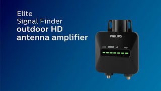 SDV9119N/27: Philips Elite Signal Finder Outdoor HD Antenna Amplifier - Overview