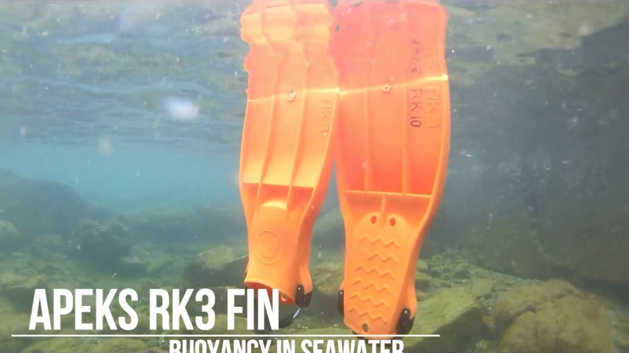 APEKS RK3 BUOYANCY in SEAWATER - YouTube
