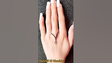 Very simple mehndi design ❤️ | Mehandi ki design | #henna #shorts