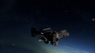 Space Engineers Custom Atmo Re spawn ship part 1