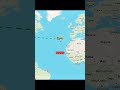 United States To Iran Total Distance #history #geography #globalmap #distance #northamerican