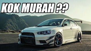 JUALMURAH  MOBIL MULUS MITSUBISHI LANCER EVO TAHUN 1994 HARGA = 37 JUTA. 