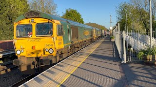 2 drivers because 66567 rescues 66522 which failed just north of St Neots this afternoon 21/4/2026