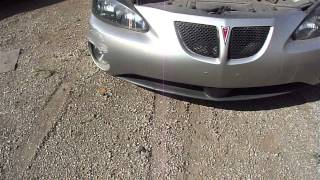 PARTING OUT: 2008 PONTIAC GRAND PRIX 3 8L STK#X1921 2008 Pontiac Grand Prix 3 8l