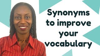 Learn English Vocabulary with Synonyms: Scared | Online English Classes for Adults