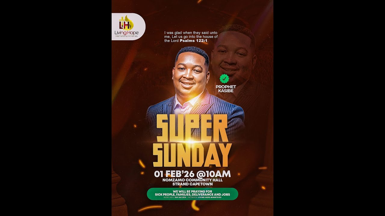Super Sunday | Sunday Service | Prophet Kasibe