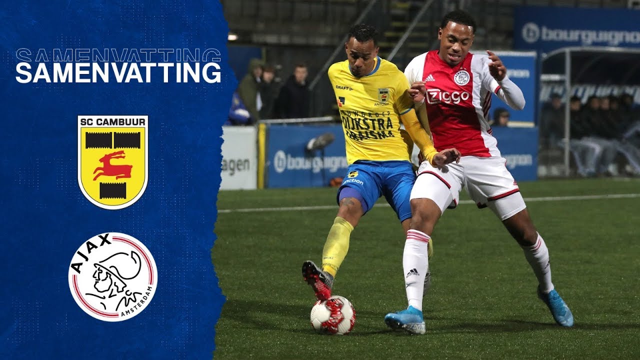 Samenvatting SC Cambuur Jong Ajax (02)