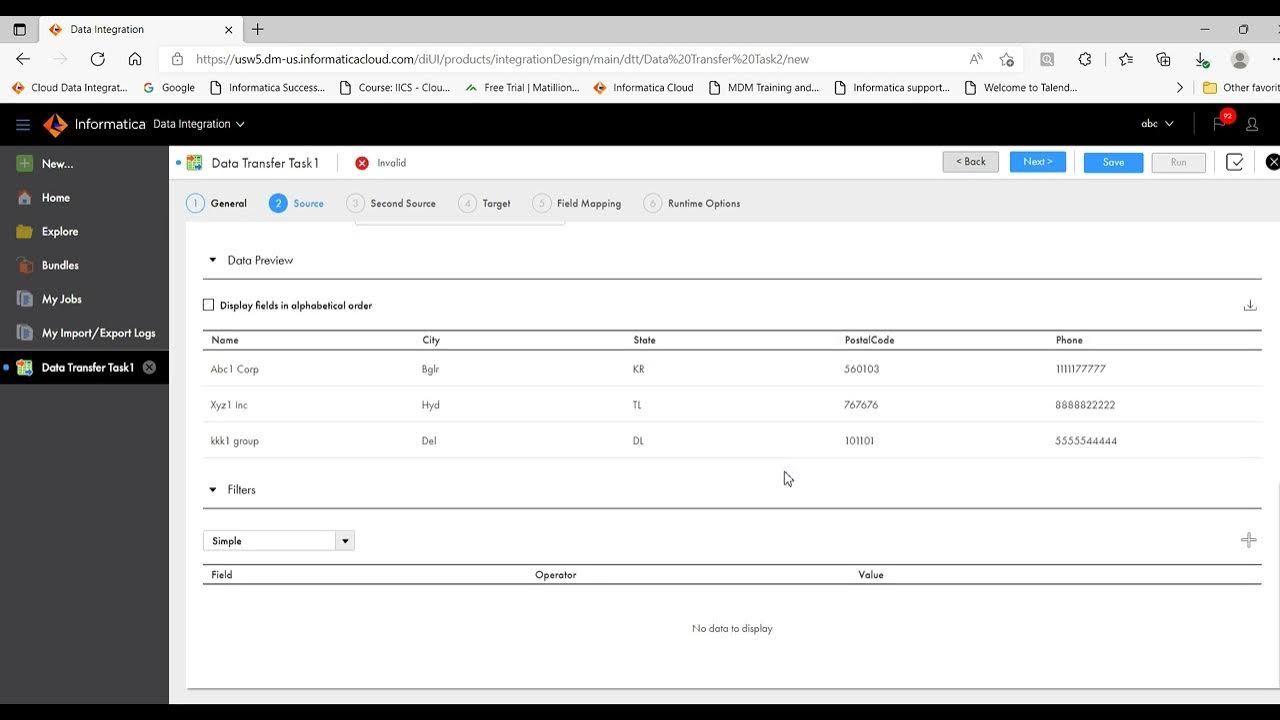4 4 data transfer task in iics youtube