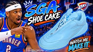 How I Made SGA’s Shoe Into a Cake!