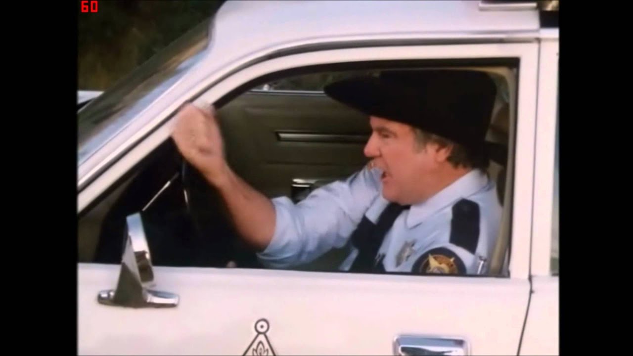 Dukes of HazzardRosco breaks steering wheel YouTube