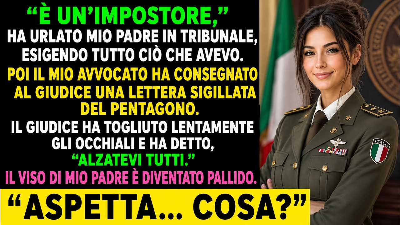 Mio padre ha trascinato la mia famiglia in tribunale per dichiarare pubblicamente che non ero sua figlia. Quando l'avvocato ha aperto la mia cartella personale, l'aula è andata in tilt e il...