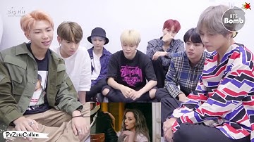 BTS reacting to Little Mix