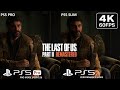 The Last of Us 2 Remastered - PS5 PRO PSSR 2.0 VS PS5 SLIM Comparison (4K 60FPS) | Prologue