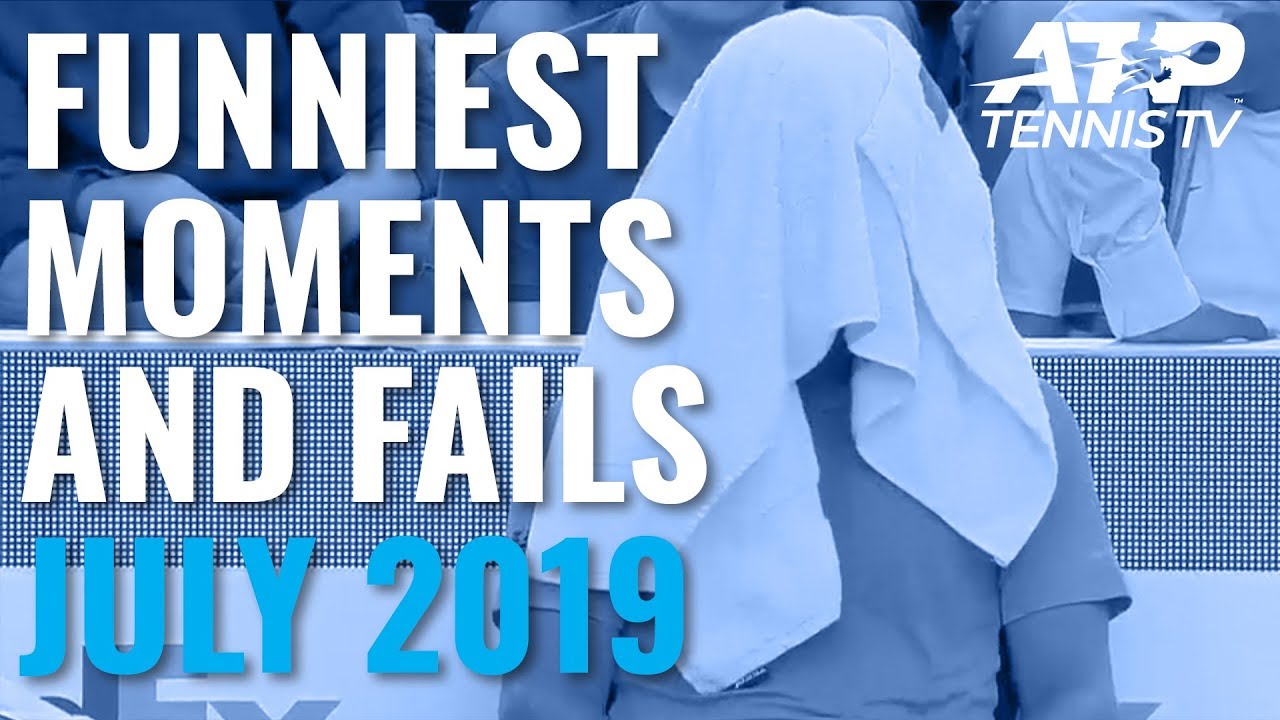 Funniest ATP Tennis Moments And Fails From July | 2019 ATP Tennis Season