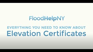 Everything You Need to Know About Elevation Certificates