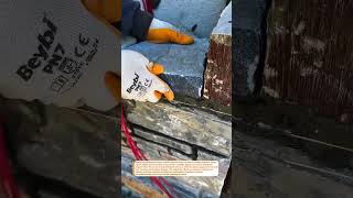 Perfect Stone Cap Installation! #Stone Masonry #Construction #Satisfying Builds