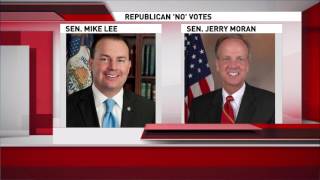 2 more GOP senators oppose health bill, killing it for now
