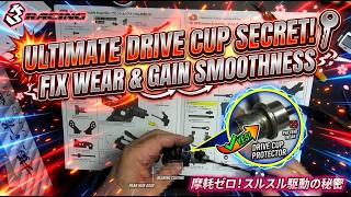 RC DRIFT: 3RACING SAKURA D5S LITE Build Part 8 - Rear Hub Setup & Drive Cup Protection 🌸 👉