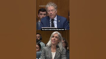 Sen. Rand Paul, ex-CDC director argue about childhood vaccines