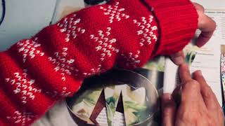 Winter Wonderland Art Project: Invitation to create a mixed media collage for kids screenshot 2