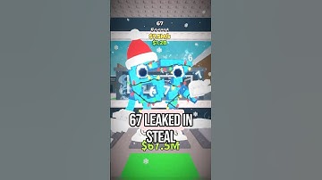 The New Festive 67 Leaked In Steal A Brainrot..