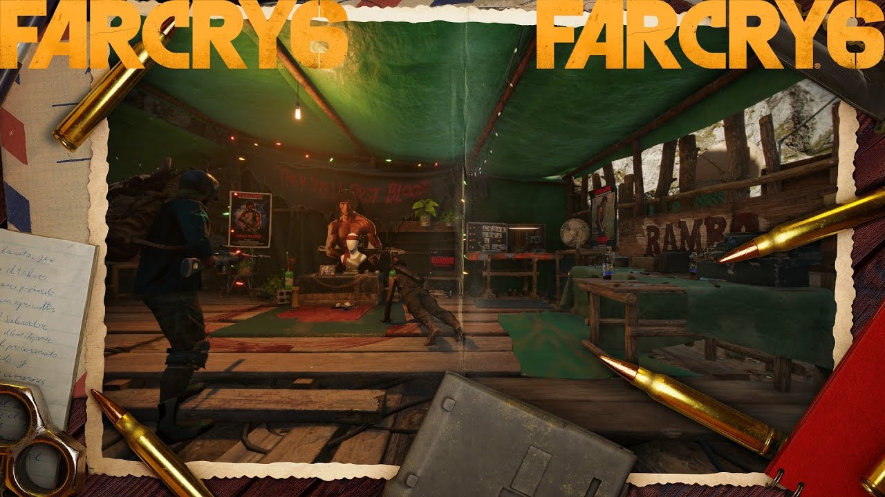 Far Cry 6 All the Blood  Включи Рэмбо на полную катушку Награда лук Рэмбо Лук отмщения.  Жажда крови