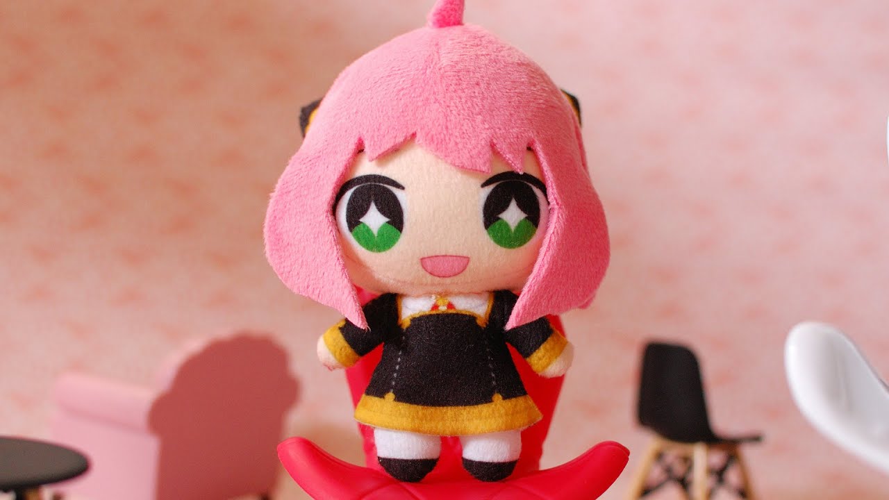 ハンドメイド　テディベア　アーニャちゃん I Made a Tiny Anya Plushie! ☆ #Shorts - YouTube