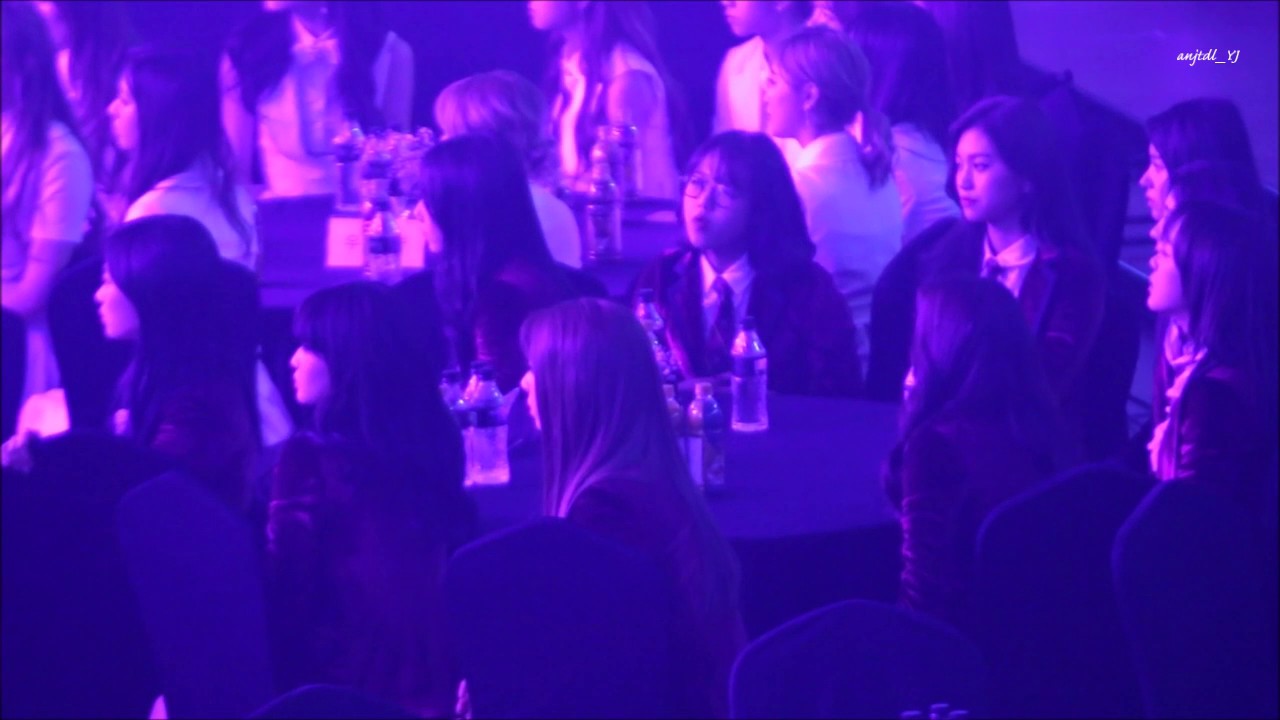 170119 서울가요대상 최유정 피땀눈물 리액션