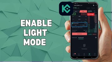 HOW TO ENABLE LIGHT MODE ON KUCOIN APP