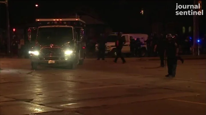 The Sherman Park civil unrest event: Demonstrators and police clash