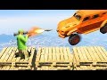 MILE HIGH BREAKABLE PLATFORM CHALLENGE! (GTA 5 Funny Moments)