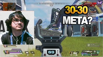 TSM Albralelie tries using the 30-30 Repeater in predator lobby  (apex legends )