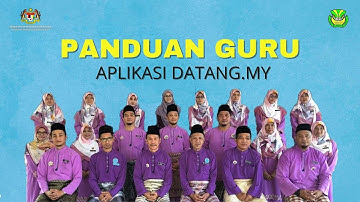 PANDUAN GURU: Aplikasi datang.my