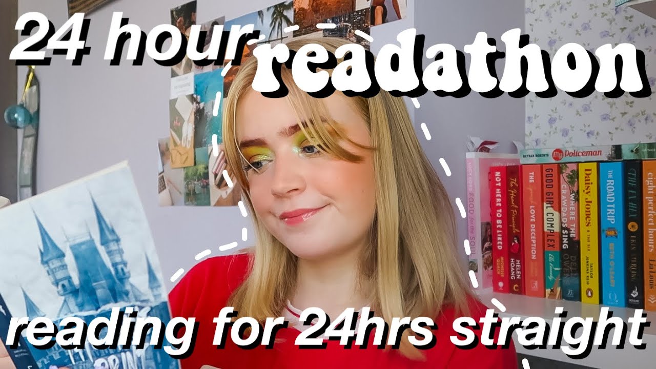 attempting to READ for 24 HOURS straight | 24 hour readathon challenge ...