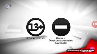 Kanal 7 13 Yaş ve Üzeri Olumsuz Örnek Jeneriği (22.04.2018) Resimi