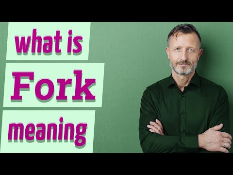 Fork | Meaning of fork