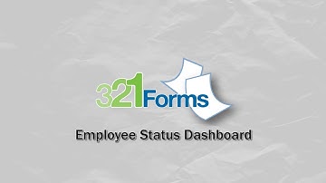 321Forms Product Demo Series - Employee Status Dashboard