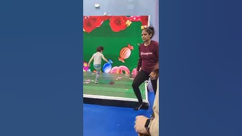 Interactive touch screen and interactive digital floor