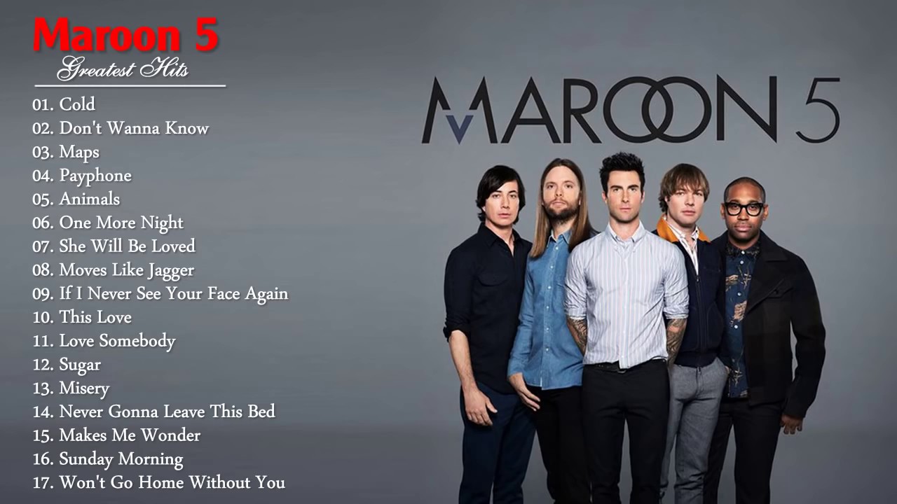 Maroon 5 Greatest Hits 2017 Maroon 5 Best Songs Full Cover Maroon 5 Maroon 5 Greatest Hits 2017 Maroon 5 Best Songs Full Cover Maroon 5