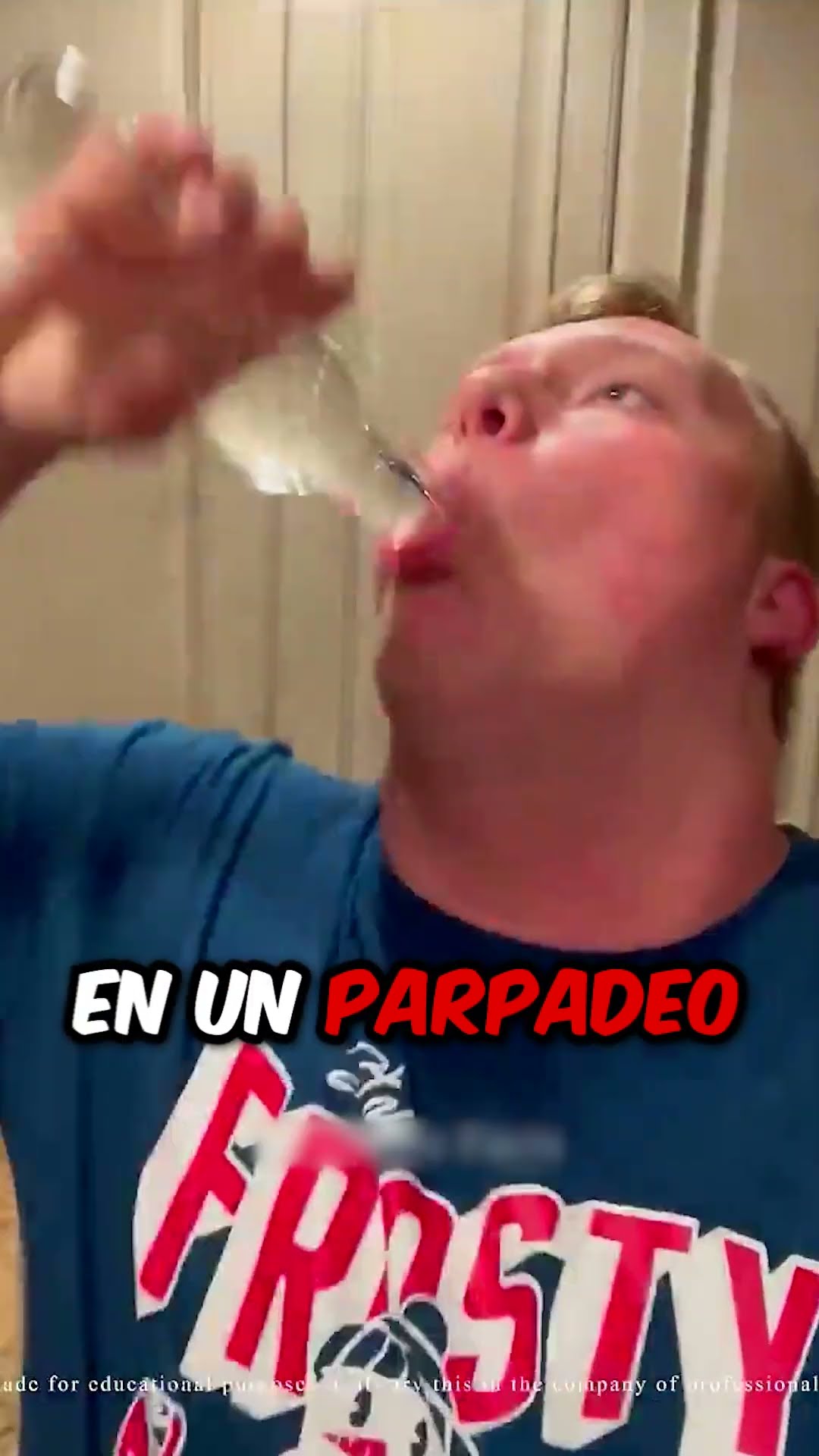 ¿Cómo hace esta gente para beber agua tan rápido? ?