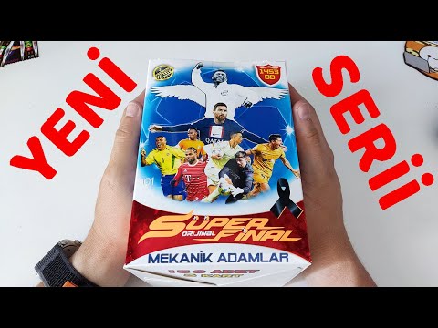 YENİ SERİ SÜPER FİNAL MEKANİK ADAMLAR FUTBOL KARTI AÇILIŞI / Patiyoloji / Yorumlarla