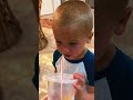 Baby tries soda for the first time.#baby #kids #babysoftiktok #funnybaby #foryoupage #fypシ #funny