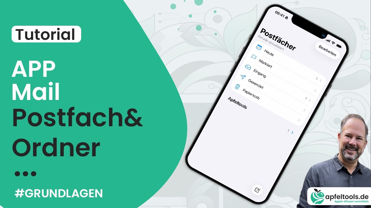 Apple App Mail - Postfach & Ordner
