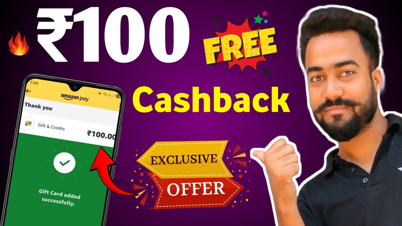 😱Flat ₹100🔥Amazon Gift Voucher Free || New exclusive offer today || samsung Wallet Upi cashback ||