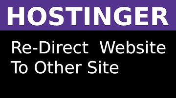 Website doorverwijzen naar een andere website in Hostinger 2025