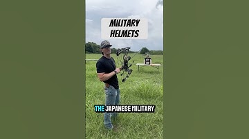 70 Pound Bow vs Military Helmets