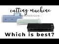 Which Paper Cutting Machine is Best? ScanNCut, Cricut, or Silhouette?