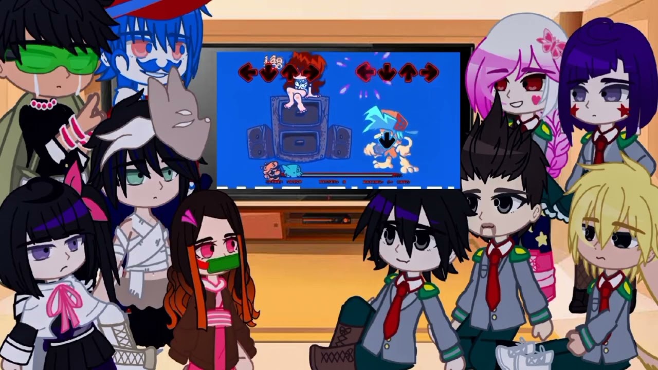 Bnha & Kny React To Marios Madness V2 ||Part 2/10