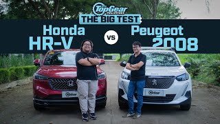 Honda HR-V vs Peugeot 2008: Turbo crossover Big Test | Top Gear Philippines